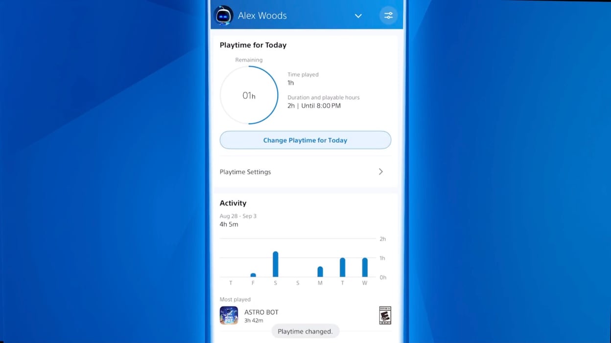 PlayStation Has a New Parental Control App